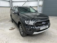 USED 2021 21 FORD RANGER 2.0 ECOBLUE 213PS AUTO 4WD DOUBLE CAB PICK UP WILDTRAK - NO VAT 1 OWNER, 1 YEARS MOT, TOP SPEC