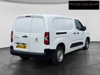 USED 2023 23 PEUGEOT PARTNER 1.5 BlueHDi 950 Professional Premium + Long Panel Van 6dr Diesel Manual LWB Euro 6 (s/s) (100 bhp) 3 SEAT - FINANCE AVAILABLE