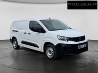 USED 2023 23 PEUGEOT PARTNER 1.5 BlueHDi 950 Professional Premium + Long Panel Van 6dr Diesel Manual LWB Euro 6 (s/s) (100 bhp) 3 SEAT - FINANCE AVAILABLE