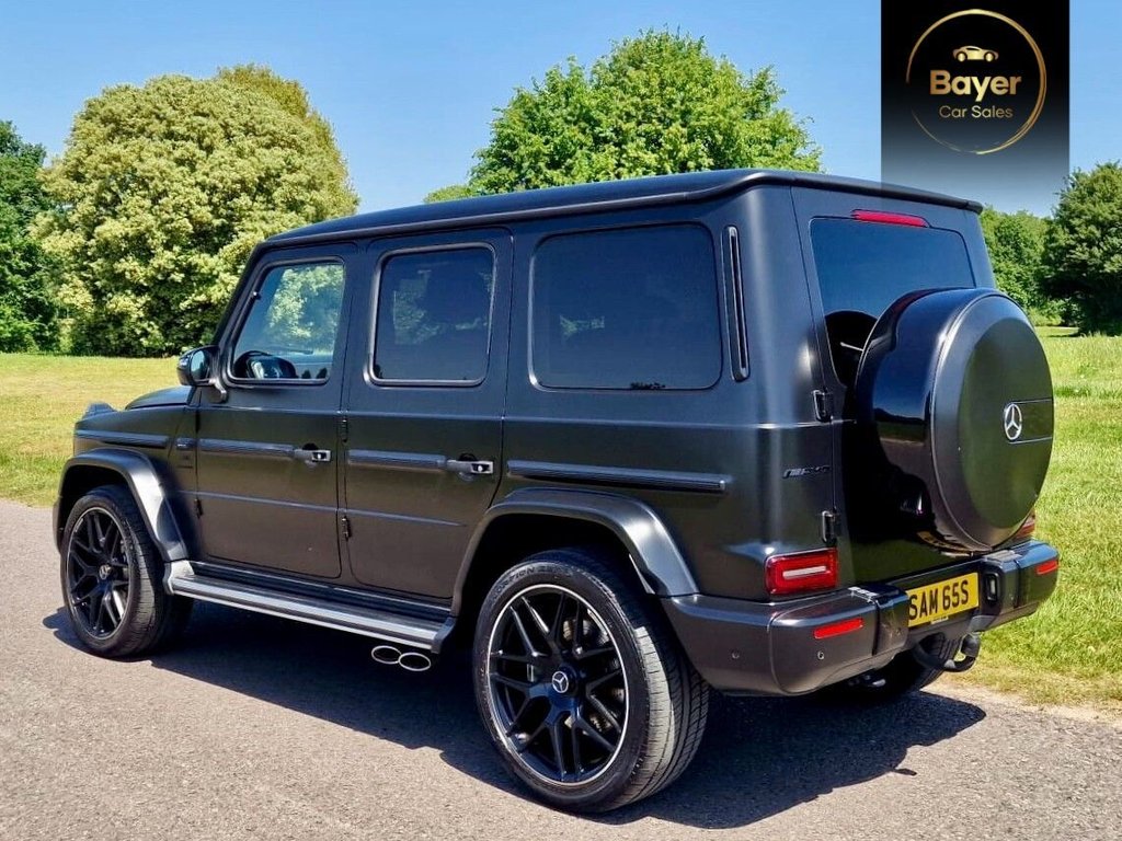 USED 2019 19 MERCEDES-BENZ G-CLASS 4.0 G63 V8 BiTurbo AMG SUV 5dr Petrol SpdS+9GT 4MATIC Euro 6 (s/s) (585 ps) 