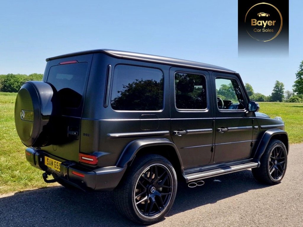 USED 2019 19 MERCEDES-BENZ G-CLASS 4.0 G63 V8 BiTurbo AMG SUV 5dr Petrol SpdS+9GT 4MATIC Euro 6 (s/s) (585 ps) 