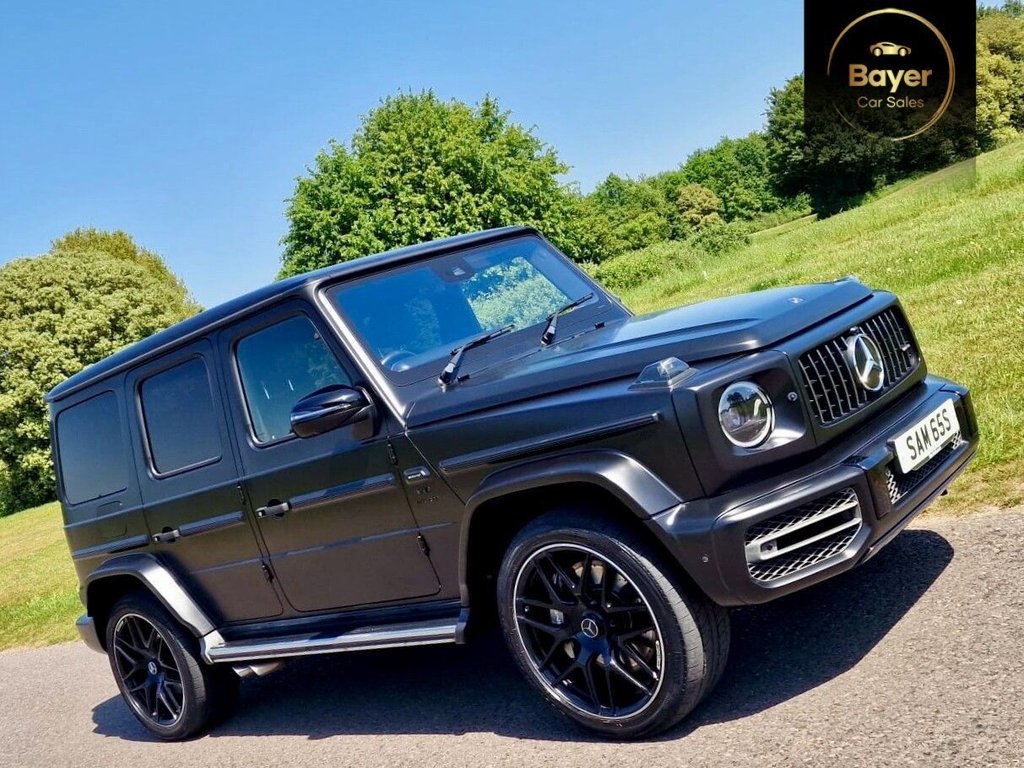 USED 2019 19 MERCEDES-BENZ G-CLASS 4.0 G63 V8 BiTurbo AMG SUV 5dr Petrol SpdS+9GT 4MATIC Euro 6 (s/s) (585 ps) 