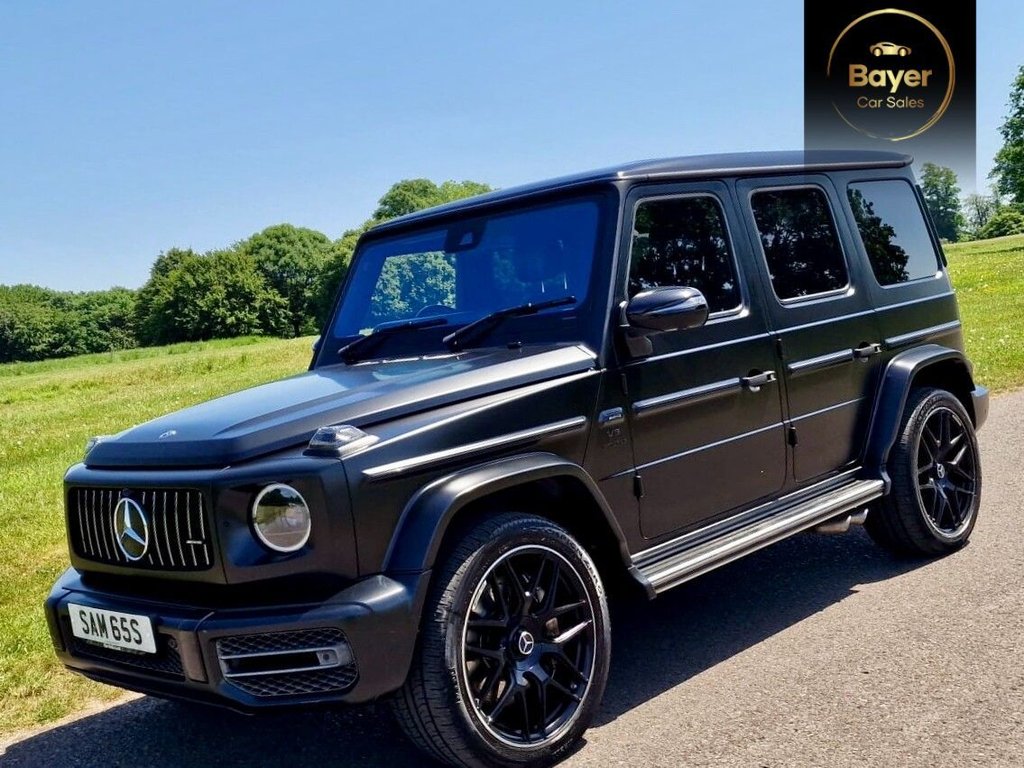 USED 2019 19 MERCEDES-BENZ G-CLASS 4.0 G63 V8 BiTurbo AMG SUV 5dr Petrol SpdS+9GT 4MATIC Euro 6 (s/s) (585 ps) 