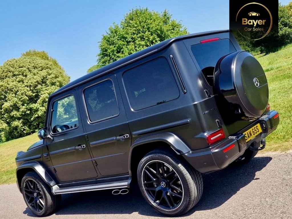 USED 2019 19 MERCEDES-BENZ G-CLASS 4.0 G63 V8 BiTurbo AMG SUV 5dr Petrol SpdS+9GT 4MATIC Euro 6 (s/s) (585 ps) 