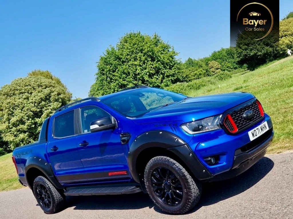 USED 2022 71 FORD RANGER 2.0 EcoBlue Stormtrak Pickup Double Cab 4dr Diesel Auto 4WD Euro 6 (s/s) (213 ps) FINANCE AVAILABLE