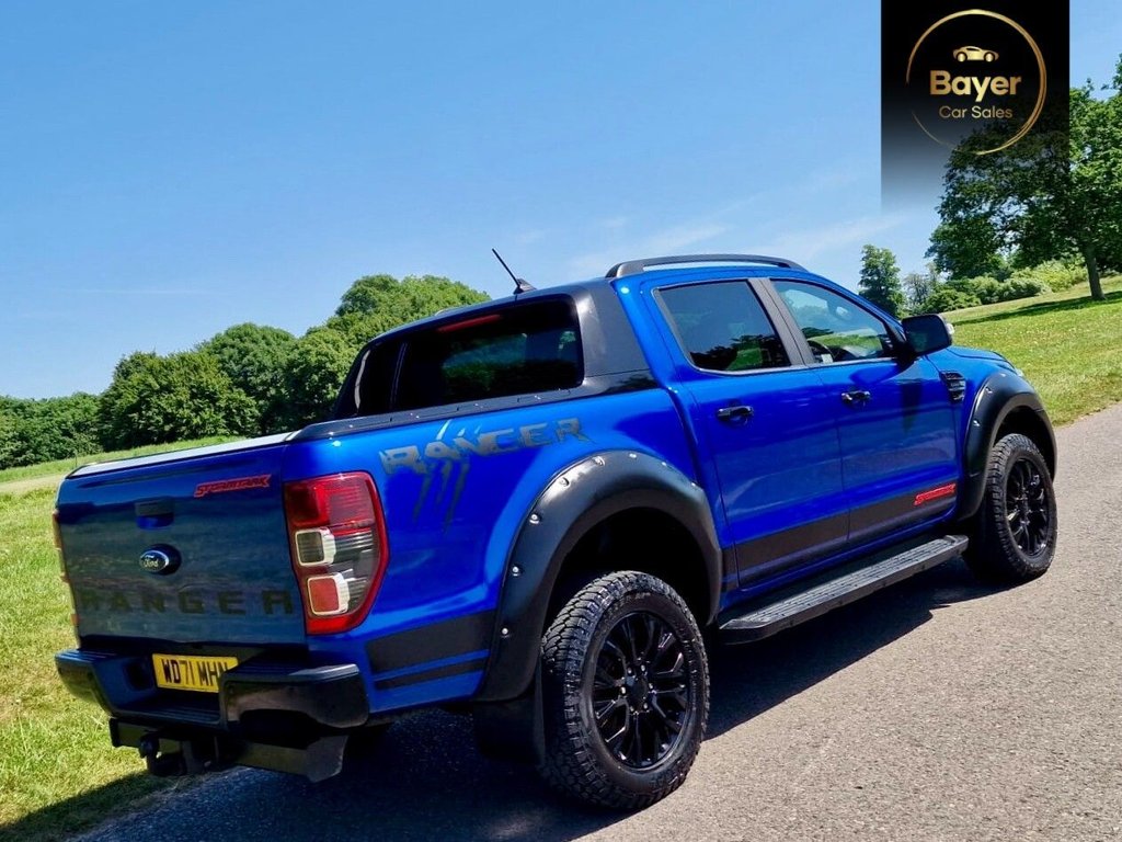 USED 2022 71 FORD RANGER 2.0 EcoBlue Stormtrak Pickup Double Cab 4dr Diesel Auto 4WD Euro 6 (s/s) (213 ps) FINANCE AVAILABLE