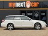 USED 2009 09 SUBARU OUTBACK 2.5 SE Estate 5dr Automatic (194 g/km, 171 bhp) 3 OWNERS + FULL SERVICE HISTORY + ULEZ COMPLIANT + FINISHED IN PEARL WHITE WITH FULL BLACK LEATHER SEATS + ELECTRIC SUNROOF + AIRCON + CRUISE CONTROL + ELECTRIC FOLDING MIRRORS + ALLOY WHEELS