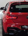 USED 2018 68 BMW 1 SERIES 3.0 M140i Shadow Edition Auto 5dr STAGE 2+MAXTON+MELEBOURNE RED