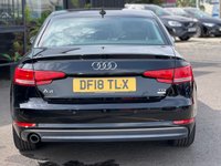 USED 2018 18 AUDI A4 2.0 TDI ultra Sport Saloon 4dr Diesel S Tronic Euro 6 (s/s) (150 ps) GEARBOX SERVICE + SAT NAV!