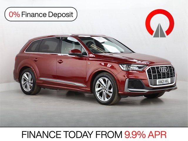 View our Audi Q7 3.0 TFSI V6 55 S line SUV 5dr Petrol Tiptronic quattro Euro 6 (s/s) (340 ps)