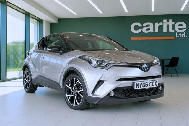 View our Toyota C-HR 1.8 VVT-h Dynamic SUV 5dr Petrol Hybrid CVT Euro 6 (s/s) (122 ps)