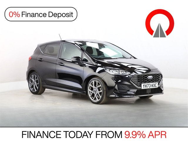 View our Ford Fiesta 1.0T EcoBoost MHEV ST-Line Hatchback 5dr Petrol Hybrid DCT Euro 6 (s/s) (125 ps)