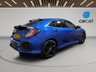 USED 2018 18 HONDA CIVIC 1.0 VTEC Turbo EX Hatchback 5dr Petrol Manual Euro 6 (s/s) (129 ps) (Rates starting as low as 11.9%!!!)