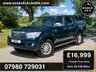 USED 2013 63 TOYOTA HI-LUX 3.0 D-4D INVINCIBLE AUTOMATIC 4X4 PICK UP TRUCK TURBO DIESEL  1 OWNER / ONLY 48,500 MILES