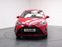 USED 2019 19 TOYOTA YARIS 1.5 VVT-h Icon Hatchback 5dr Petrol Hybrid E-CVT Euro 6 (s/s) (100 ps) FULL HISTORY+REAR CAM+AIR CON