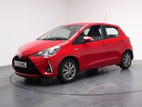 USED 2019 19 TOYOTA YARIS 1.5 VVT-h Icon Hatchback 5dr Petrol Hybrid E-CVT Euro 6 (s/s) (100 ps) FULL HISTORY+REAR CAM+AIR CON