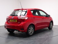 USED 2019 19 TOYOTA YARIS 1.5 VVT-h Icon Hatchback 5dr Petrol Hybrid E-CVT Euro 6 (s/s) (100 ps) FULL HISTORY+REAR CAM+AIR CON