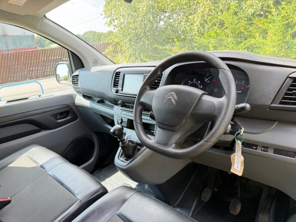 USED 2017 67 CITROEN DISPATCH 2.0 BlueHDi 1400 Enterprise M Panel Van 6dr Diesel Manual FWD 2 Euro 6 (s/s) (120 ps) PLY LINED, AC, CARPLAY
