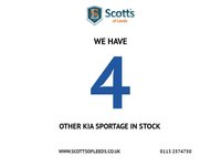USED 2018 18 KIA SPORTAGE 1.7 CRDi 1 SUV 5 Door Diesel Manual Black Euro 6  DAB RADIO+VOICE COMMAND+USB+AUX