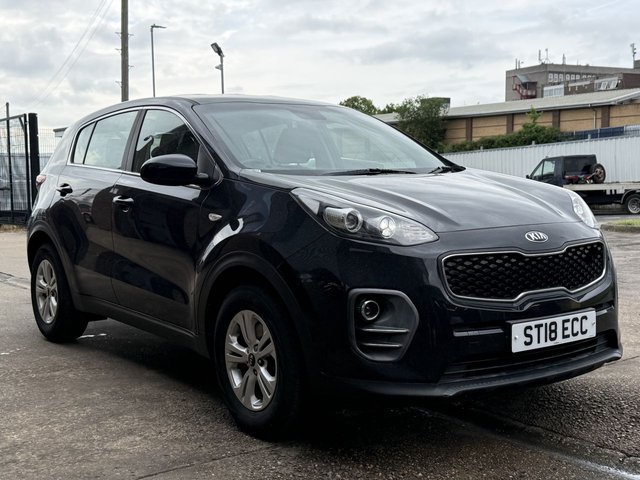 View our Kia Sportage 1.7 CRDi 1 SUV 5 Door Diesel Manual Black Euro 6 