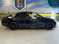 USED 2021 21 MERCEDES-BENZ CLA 1.3 CLA180 AMG Line Coupe 4 Door Petrol  Automatic Black 7G-DCT Euro 6  PARK SENSORS+REVERSE CAM+LANEASSIST