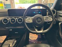 USED 2021 21 MERCEDES-BENZ CLA 1.3 CLA180 AMG Line Coupe 4 Door Petrol  Automatic Black 7G-DCT Euro 6  PARK SENSORS+REVERSE CAM+LANEASSIST