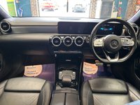 USED 2021 21 MERCEDES-BENZ CLA 1.3 CLA180 AMG Line Coupe 4 Door Petrol  Automatic Black 7G-DCT Euro 6  PARK SENSORS+REVERSE CAM+LANEASSIST