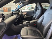 USED 2021 21 MERCEDES-BENZ CLA 1.3 CLA180 AMG Line Coupe 4 Door Petrol  Automatic Black 7G-DCT Euro 6  PARK SENSORS+REVERSE CAM+LANEASSIST