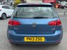 USED 2013 13 VOLKSWAGEN GOLF 1.4 TSI BlueMotion Tech SE Hatchback 5dr Petrol DSG Euro 5 (s/s) (122 ps) AUTO -- FULL SERVICE HISTORY -- &pound;35 TAX -- ADAPTIVE CRUISE -- SENSORS