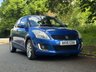 USED 2015 15 SUZUKI SWIFT 1.2 SZ4 Hatchback 5dr Petrol Auto Euro 5 (94 ps) BOOST BLUE, IDEAL FIRST CAR