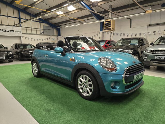 View our MINI CONVERTIBLE