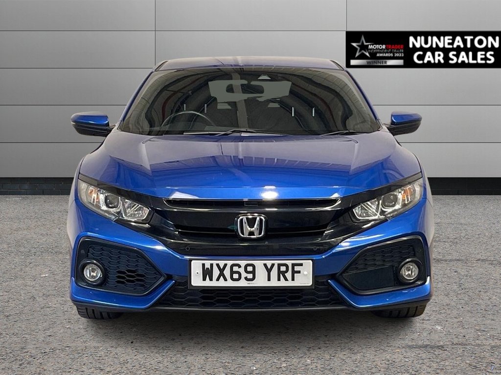 USED 2019 69 HONDA CIVIC 1.0 VTEC Turbo SR Hatchback 5dr Petrol CVT Euro 6 (s/s) (126 ps) APPLE CAR PLAY AND ANDROID AUTO