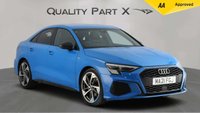 USED 2021 21 AUDI A3 2.0 TDI 35 Edition 1 Saloon 4dr Diesel S Tronic Euro 6 (s/s) (150 ps) 1 OWNER, HEATED SEATS, SATNAV
