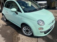 USED 2014 64 FIAT 500 1.2 Lounge Hatchback 3dr Petrol Manual Euro 6 (s/s) (69 bhp) 
