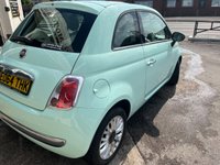 USED 2014 64 FIAT 500 1.2 Lounge Hatchback 3dr Petrol Manual Euro 6 (s/s) (69 bhp) 