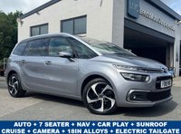 USED 2019 19 CITROEN GRAND C4 SPACETOURER 2.0 BlueHDi Flair MPV 5dr Diesel EAT8 Euro 6 (s/s) (160 ps) AUTO -- 7 SEATER -- 18in ALLOYS -- SUNROOF -- CAMERA -- NAV