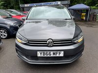 USED 2016 66 VOLKSWAGEN TOURAN 1.6 TDI BlueMotion Tech SE Family MPV 5dr Diesel Manual Euro 6 (s/s) (115 ps) PANORAMIC GLASS SUNROOF + 7 SEATER + CARPLAY + NAV