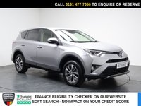 USED 2018 18 TOYOTA RAV4 2.5 VVT-h Icon Tech SUV 5dr Petrol Hybrid CVT Euro 6 (s/s) (197 ps) FULL HISTORY+SAT NAV+REAR CAM