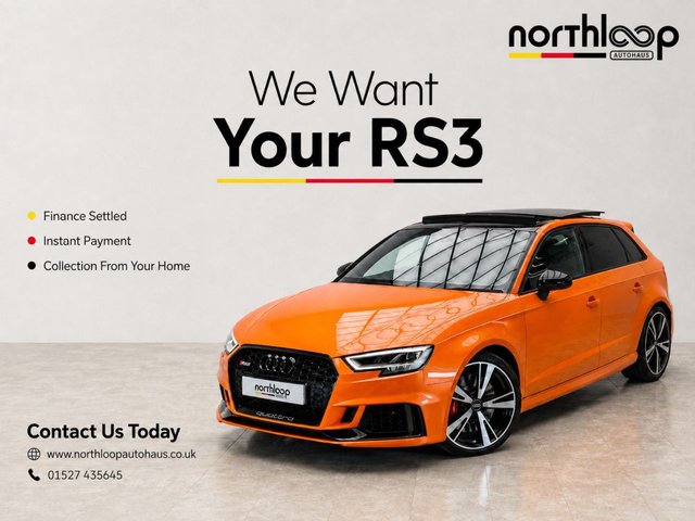 View our Audi Rs3 range