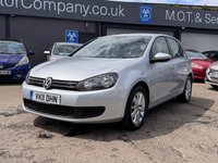 USED 2011 11 VOLKSWAGEN GOLF 1.4 TSI Match Hatchback 5dr Petrol Manual Euro 5 (122 ps) FSH + SENSORS + CRUISE  + LOW MILES