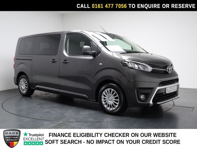 View our Toyota Proace Verso 1.5D Shuttle Medium MPV 5dr Diesel Manual MWB Euro 6 (s/s) (9 Seat) (120 ps)