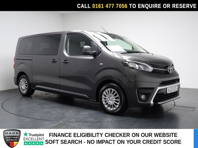 View our Toyota Proace Verso 1.5D Shuttle Medium MPV 5dr Diesel Manual MWB Euro 6 (s/s) (9 Seat) (120 ps)
