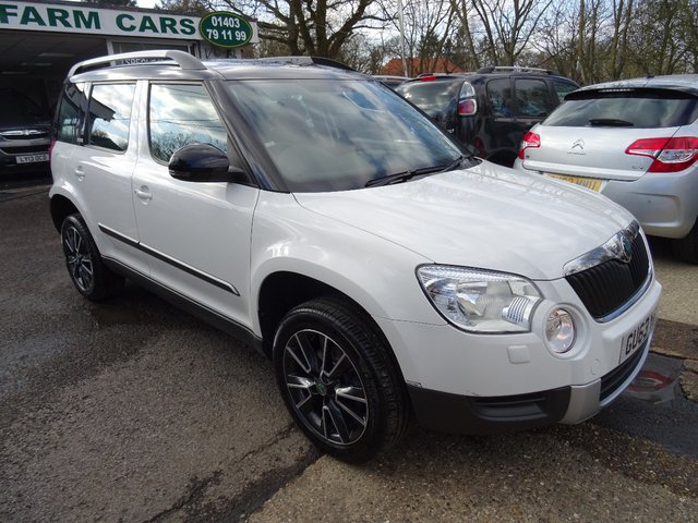 2013 63 Skoda Yeti 2.0 ADVENTURE TDI CR 4X4 5d 140 BHP