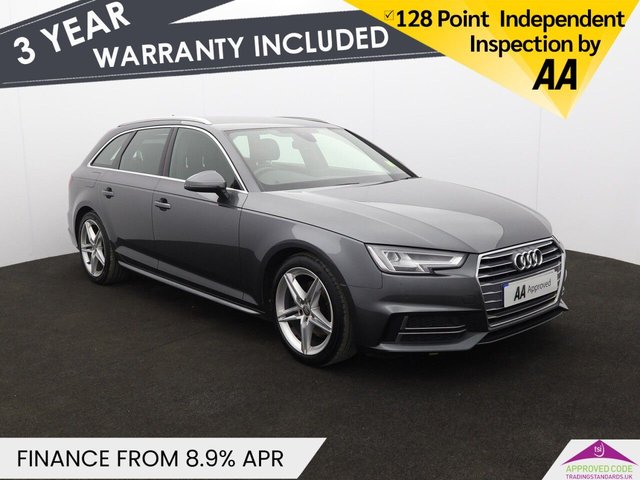 View our Audi A4 Avant 1.4 TFSI S line Estate 5dr Petrol Manual Euro 6 (s/s) (150 ps)