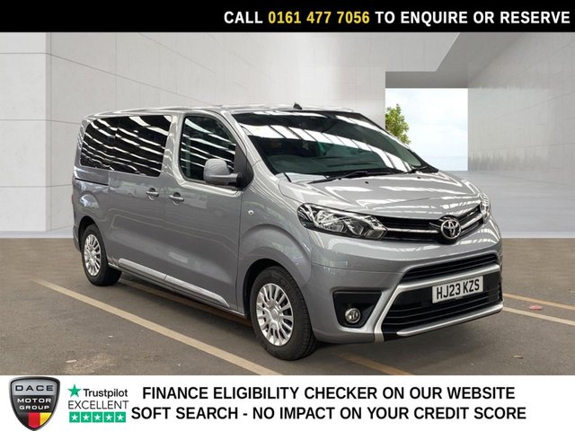 View our Toyota Proace Verso 1.5D Shuttle Medium MPV 5dr Diesel Manual MWB Euro 6 (s/s) (9 Seat) (120 ps)