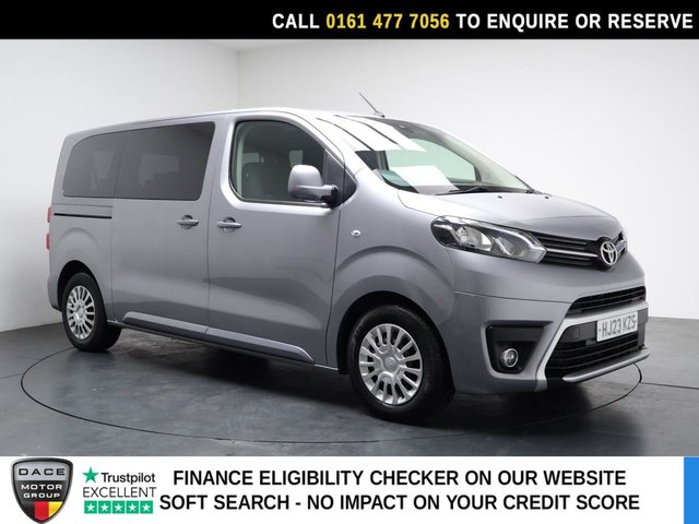 View our Toyota Proace Verso 1.5D Shuttle Medium MPV 5dr Diesel Manual MWB Euro 6 (s/s) (9 Seat) (120 ps)
