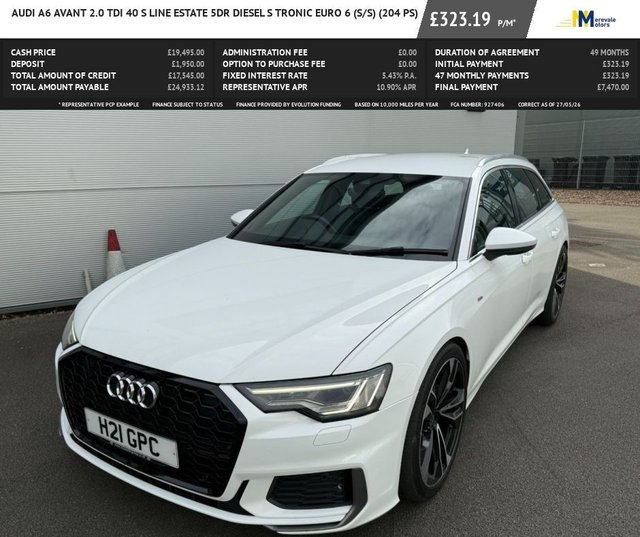 View our AUDI A6 AVANT