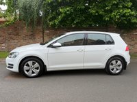 USED 2014 64 VOLKSWAGEN GOLF 1.4 TSI BlueMotion Tech Match Hatchback 5dr Petrol DSG Euro 5 (s/s) (122 ps) 2 OWNERS, FULL VW SERVICE HISTORY, , 1YR MOT, ALLOYS, AIR CON, BLUETOOTH, CRUISE, PARKING SENSORS, RADIO CD, E/WINDOWS, R/LOCKING, FREE WARRANTY, FINANCE AVAILABLE, HPI CLEAR, PART EXCHANGE WELCOME,