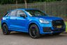 USED 2019 19 AUDI Q2 1.5 TFSI CoD 35 Black Edition SUV 5dr Petrol Manual Euro 6 (s/s) (150 ps) LOVELY ARA BLUE Q2 WITH A FULL HISTORY & PLENTIFUL SPECIFICATION LIST!