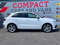 USED 2016 16 AUDI Q3 2.0 TDI S line Plus SUV 5dr Diesel Manual quattro Euro 6 (s/s) (184 ps) PARKING SENSORS !!!